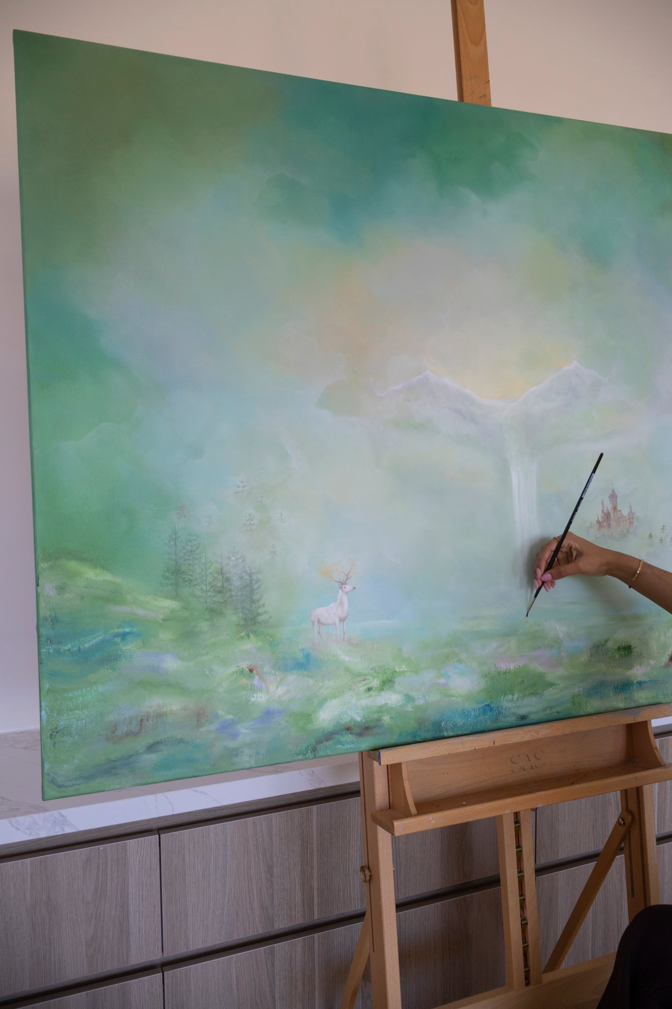 The Stag's Winter - Fine Art Prints