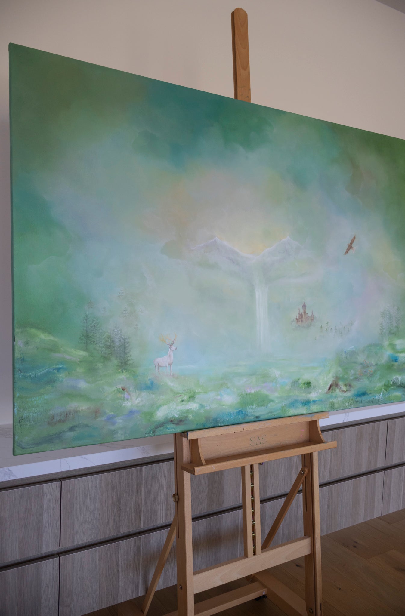 The Stag's Winter - Fine Art Prints